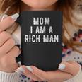 Mom I Am A Rich Man 面白い コーヒーマグ 面白い贈り物