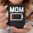 Mom Battery Low Mother Family Mama Mommy Mom コーヒーマグ 面白い贈り物