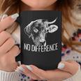 No Difference ワンライフ 違いはありません ベジタリアン 動物愛好家 ビーガン 長袖tシャツ コーヒーマグ 面白い贈り物