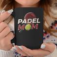 Padel Mom Padel Tennis Sport Racket & Ball Parent Athlete Coffee Mug Unique Gifts