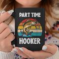 Part Time Hooker Fishing Hobbyist コーヒーマグ 面白い贈り物