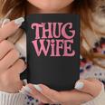 Pink Thug Wife クラシックなギャングスタイルのレトロなステートメント コーヒーマグ 面白い贈り物