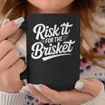 Risk It For The Brisket Bbqジョーク 長袖tシャツ コーヒーマグ 面白い贈り物
