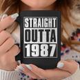 Straight Outta 1987 Womenintage 1987 Birth Of Birthday コーヒーマグ 面白い贈り物