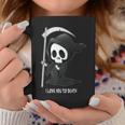 Valentine's Day I Love You To Death Cute Grim Reaper コーヒーマグ 面白い贈り物
