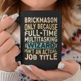 Wizard Job Title Quote Brickmason Coffee Mug Unique Gifts