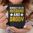 World's Best Husband And Daddy レトロ ヴィンテージ インスピレーション コーヒーマグ 面白い贈り物
