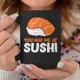 You Had Me At 寿司大好き サーモンにぎり サーモン寿司 コーヒーマグ 面白い贈り物