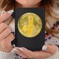 うさぎ星人 On The Yellow Moon コーヒーマグ 面白い贈り物