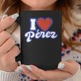 アイ・ラブ・ペレス コーヒーマグ 面白い贈り物