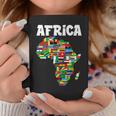 アフリカtシャツ 誇り高きアフリカ国旗大陸愛 コーヒーマグ 面白い贈り物