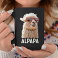 アルパカ・パパ・アルパパ・ラマ・パパ・アルパカ・パパ・ワーター・ワンダリングalpapa コーヒーマグ 面白い贈り物