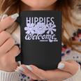 ウッドストック・ヒッピーズ・ウェルカム・スマイリング・フラワーズ 長袖tシャツ コーヒーマグ 面白い贈り物