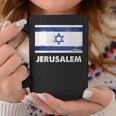 エルサレムイスラエル国旗シャツ コーヒーマグ 面白い贈り物