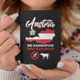 オーストリアのカンガルーなし オーストリアのカンガルーなし 長袖tシャツ コーヒーマグ 面白い贈り物