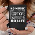 カセット No Music No Life Music Lover コーヒーマグ 面白い贈り物