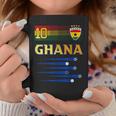 ガーナ サッカージャージ ガーナ国旗 サッカー愛好家 コーヒーマグ 面白い贈り物