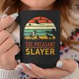 キジの鳥狩り 面白いスレイヤーハンターレトロヴィンテージ コーヒーマグ 面白い贈り物