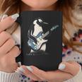 クールなペンギン ギターを弾く 音楽愛好家 ペンギン ギター 面白い コーヒーマグ 面白い贈り物