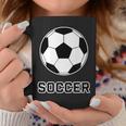サッカー（サッカー部）Soccer 部活 クラブ【サッカーボール】スポーツ フットボール グッズ ウェア イラスト コーヒーマグ 面白い贈り物