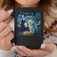 シュールレアリスム 星月夜 エキゾチック ショートヘア 猫 コーヒーマグ 面白い贈り物