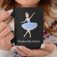 シンデレラ バレエ バレリーナ ポワント ダンサー ダンス グラフィック コーヒーマグ 面白い贈り物