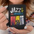 ジャズ・イット・アップ・アンド・インプロヴィーズ・ジャズ コーヒーマグ 面白い贈り物