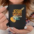 ジーザス・イズ・マイ・ロック・アンド・ザット・イズ・ハウ・アイ・ロール クリスチャン コーヒーマグ 面白い贈り物