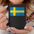 スウェーデンの国旗 コーヒーマグ 面白い贈り物