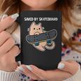 スケートボード猫sk8スケートボードで保存 コーヒーマグ 面白い贈り物