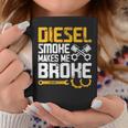ディーゼルの煙で骨が折れる コーヒーマグ 面白い贈り物