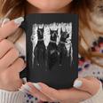 ドーベルマン・ピンシャー 黒と白の犬の恋人 コーヒーマグ 面白い贈り物