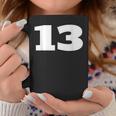 ナンバー13 Thirn スポーツチーム フロントプリント お揃い 誕生日 コーヒーマグ 面白い贈り物