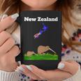 ニュージーランドのお土産キウイバードウォッチングニュージーランド地図 長袖tシャツ コーヒーマグ 面白い贈り物