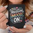 バカンス ムード 面白い 夏 言い回し お祭り 休日acation Mood On コーヒーマグ 面白い贈り物
