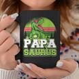 メンズ パパサウルス 恐竜 パパザウルス 父 誕生 誕生日 コーヒーマグ 面白い贈り物