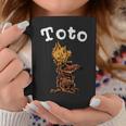 ビンテージtoto The Dog シャツアート -Toto Oz 魔法使い Toto 長袖tシャツ コーヒーマグ 面白い贈り物