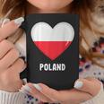 ポーランド国旗シャツ コーヒーマグ 面白い贈り物