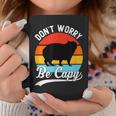レトロ 面白い カピバラ Don't Worry Be Capy コーヒーマグ 面白い贈り物