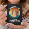 ヴィンテージ パネトーネorry I'm Late Iaw Panettone Food Lover コーヒーマグ 面白い贈り物