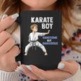 少年空手 キッズ空手ファイター格闘技 コーヒーマグ 面白い贈り物