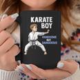 少年空手 キッズ空手ファイター格闘技 長袖tシャツ コーヒーマグ 面白い贈り物