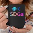 歩くsdgs 面白い おもしろ ユーモア ギャグ お笑い コーヒーマグ 面白い贈り物