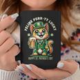 猫のパーティラッキー：セント・パトリックス・デーの猫愛好家たち コーヒーマグ 面白い贈り物