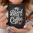 私の血液型はコーヒーです コーヒーマグ 面白い贈り物