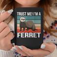私はフェレット ハロウィン ペットオーナー フェレット コーヒーマグ 面白い贈り物