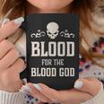 邪悪な頭蓋骨の血 血神 地獄の魔王 コーヒーマグ 面白い贈り物
