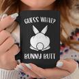面白いイースタージョークguess What Bunny Butt メンズ レディース コーヒーマグ 面白い贈り物
