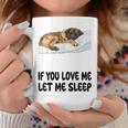 Cute Leonberger If You Love Me Let Meleep パジャマ コーヒーマグ 面白い贈り物