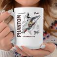 F-4 Phantom Ii ジェットグラフィック コーヒーマグ 面白い贈り物